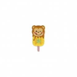 Ecusson animaux glaces - Singe