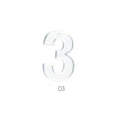  chiffre blanc - 3