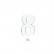  chiffre blanc - 8