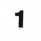  chiffre noir - 1
