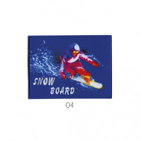 Snowboard - Bleu horizontal