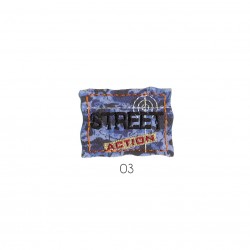 Jeans use marron & bleu - Street action