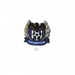 Football champion - Bleu royal