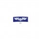 Badge airborne - Ailes fond bleu