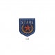 Blason stars 4x3,5cm - Jean