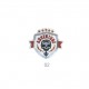 Blason adventure 5,5x6 - Blanc