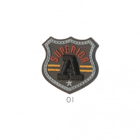 Superior a 4x4cm - Noir