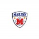 Blasons sport - Marine 5x4,5
