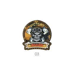 Blason tete de mort - Victory 5x4,5