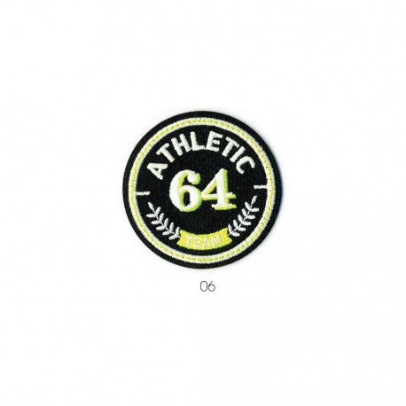 Ecussons luminescents - 64 athletic 5x5