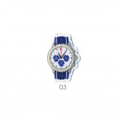 Montre 3,5x2cm - Bleu