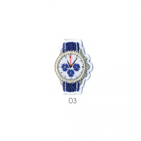 Montre 3,5x2cm - Bleu