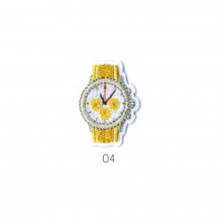 Montre 3,5x2cm - Jaune