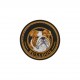 Ecussons chiens - Bulldog