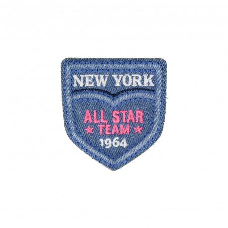 Ecussons all star city - Blu - new york