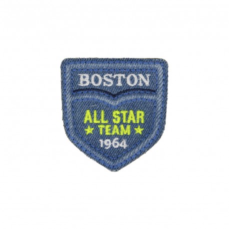 Ecussons all star city - Blu - boston