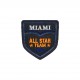 Ecussons all star city - Black - miami