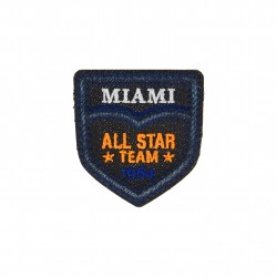 Ecussons all star city - Black - miami