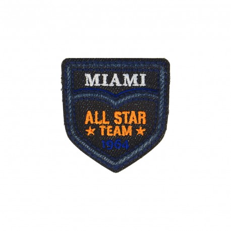 Ecussons all star city - Black - miami