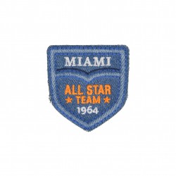 Ecussons all star city - Blu - miami