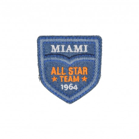 Ecussons all star city - Blu - miami