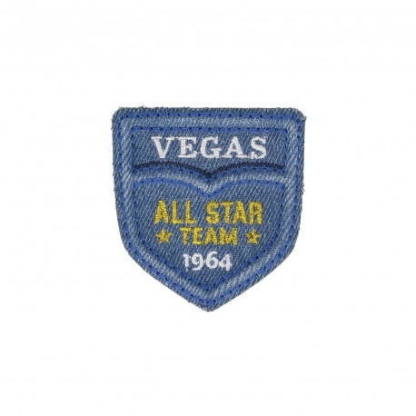 Ecussons all star city - Blu - vegas