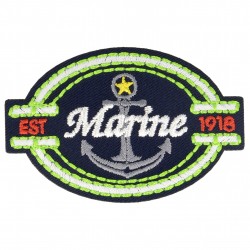 Ecussons luminescent - Marine