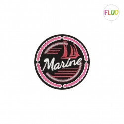 Ecusson blason sport - Marine