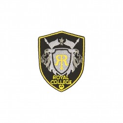 Ecusson royal college - Noir/jaune