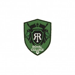 Ecusson royal college - Gris/vert