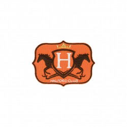 Ecusson halford club - Orange