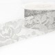 Dentelle metal fleurs