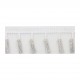 Frange pompons lurex