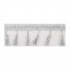 Frange pompons lurex