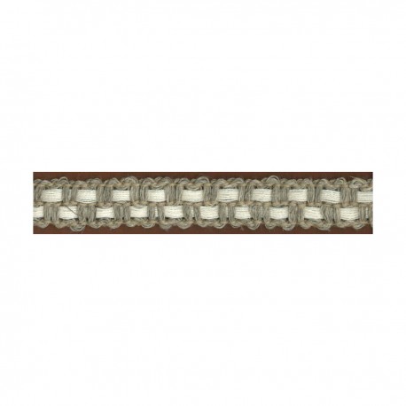 Galon lin/coton Beige - 