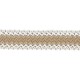 Galon lin/coton Beige - 