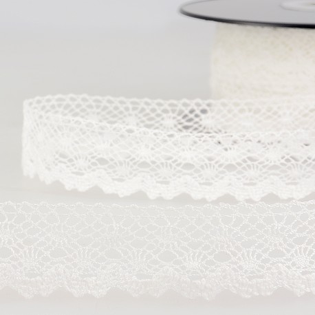 Dentelle coton 20 mm