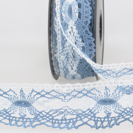 Dentelle bicolore
