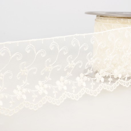 Broderie/tulle