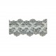 Broderie s/tulle 38mm