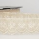 Broderie base lin Beige - 