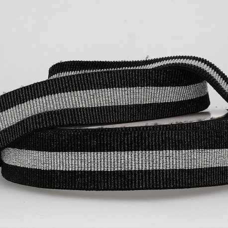 Elastique stripe métal