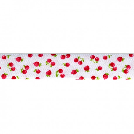 Biais replie fraises Fraises - 