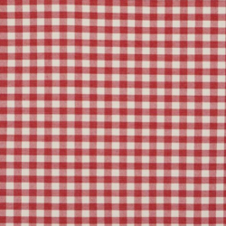 Toile Carreaux Torchon Rouge