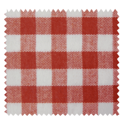 Tissu Vichy Denver Rouge