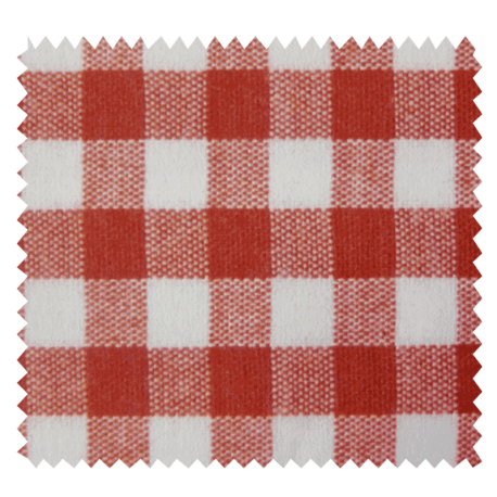 Tissu Vichy Denver Rouge