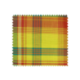 Tissu Madras Mandarine