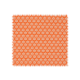 Tissu Imprimé Paquerette Orange