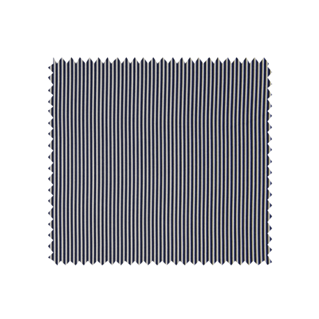Tissu Rayé Marine