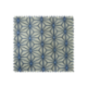 Tissu Jacquard coordonné Moby Bleu